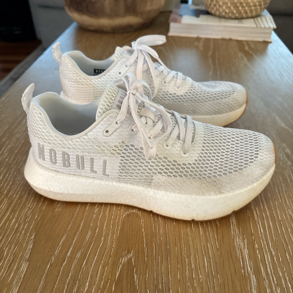 NOBULL White Mesh Trainers